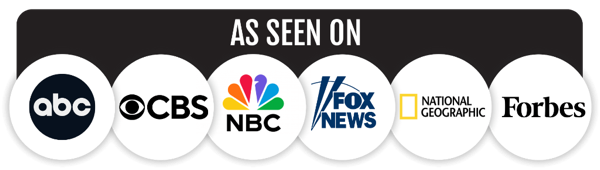 Visto en ABC, CBS, NBC, Fox News, National Geographic, Forbes